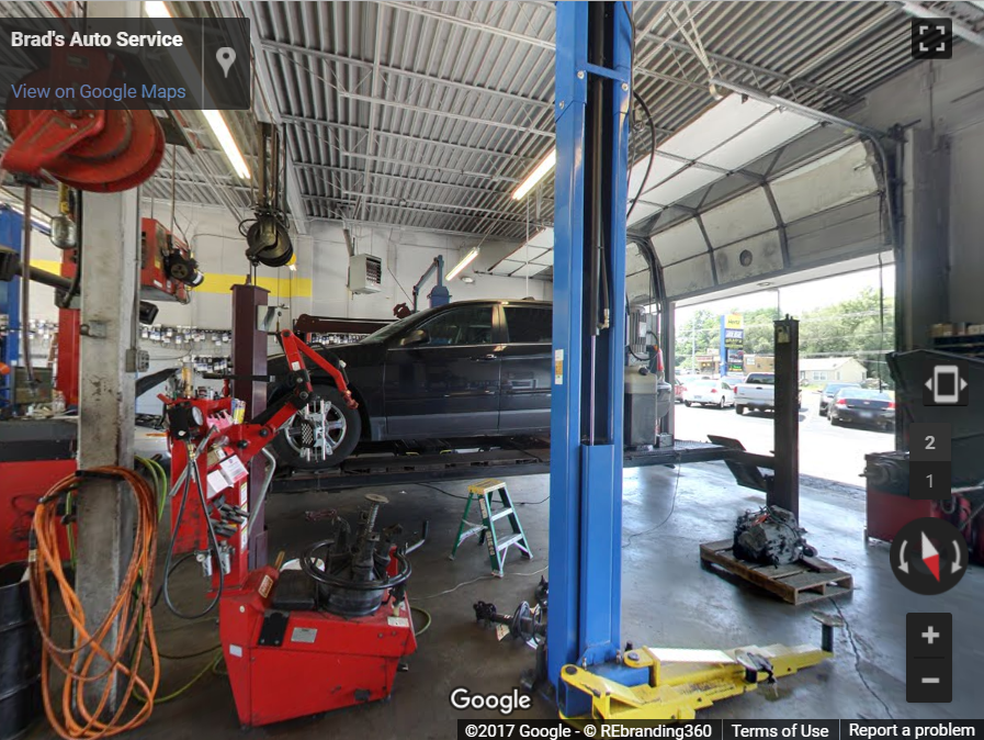 Brad's Auto Service Virtual Tour REbranding 360